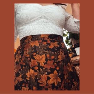 🍂 Vintage Autumn Inspired Maxi Skirt 🍂